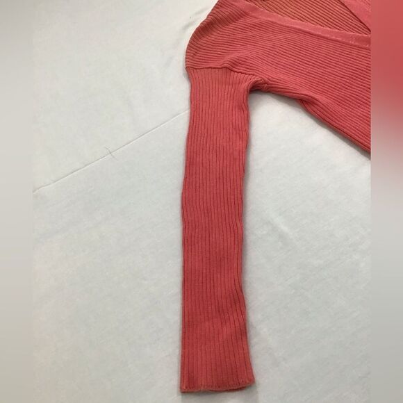 One Grey Day Sweater Ribbed Long Sleeve Cardigan Duster Size XS - Picture 6 of 13